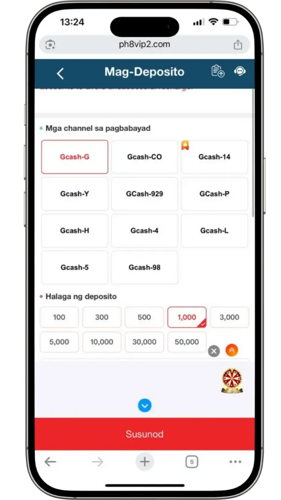 7BET Deposito Gcash